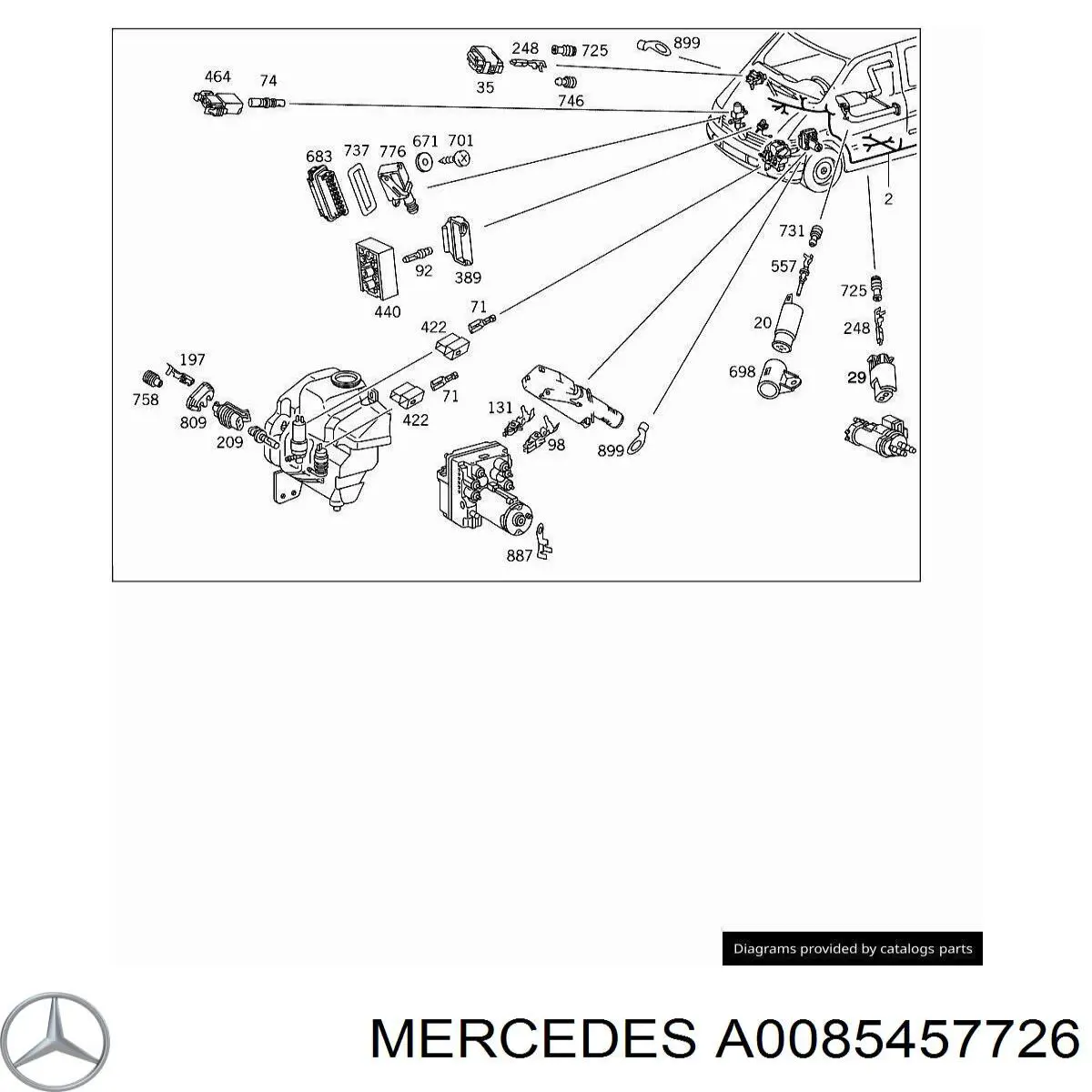  0045450026 Mercedes