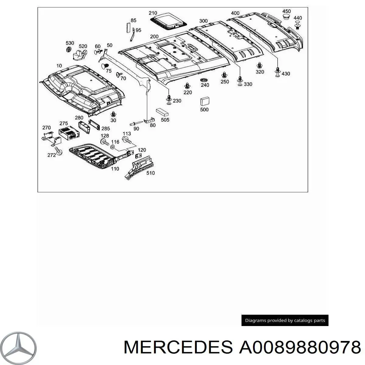  Mercedes A0089880978 цена, от 0.48 USD