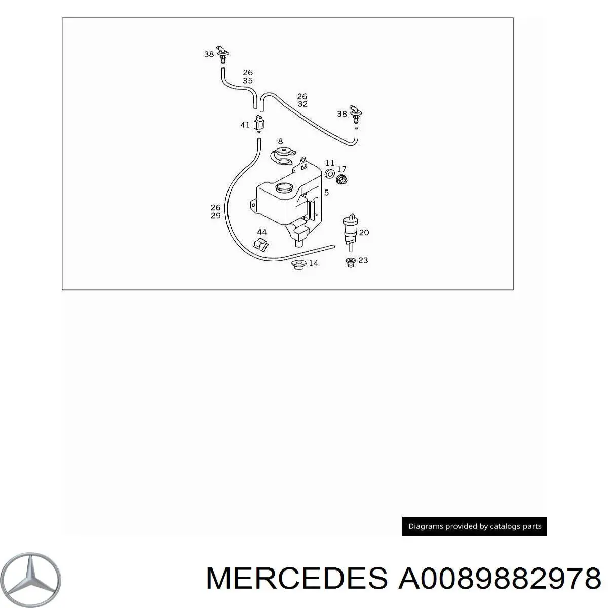  A0089882978 Mercedes