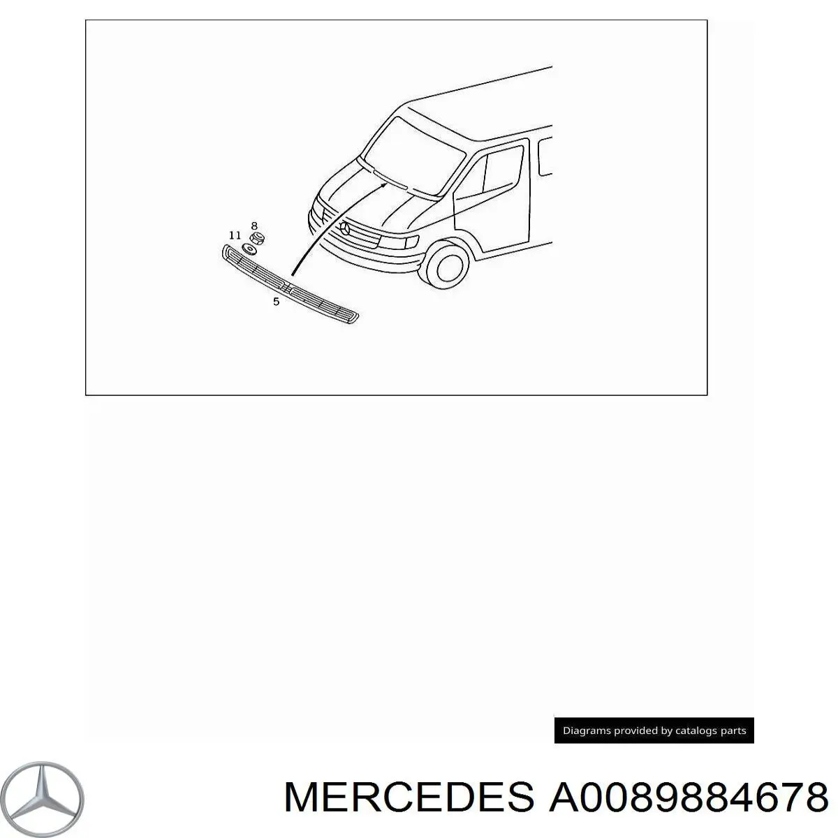  A0089884678 Mercedes