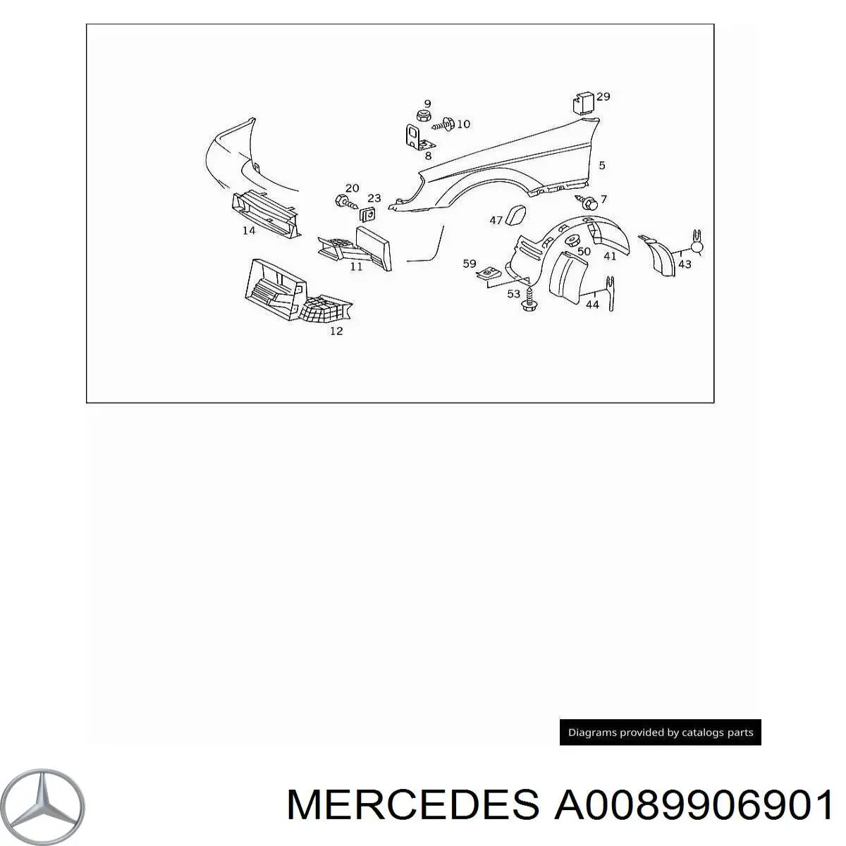 Помпа A0089906901 Mercedes