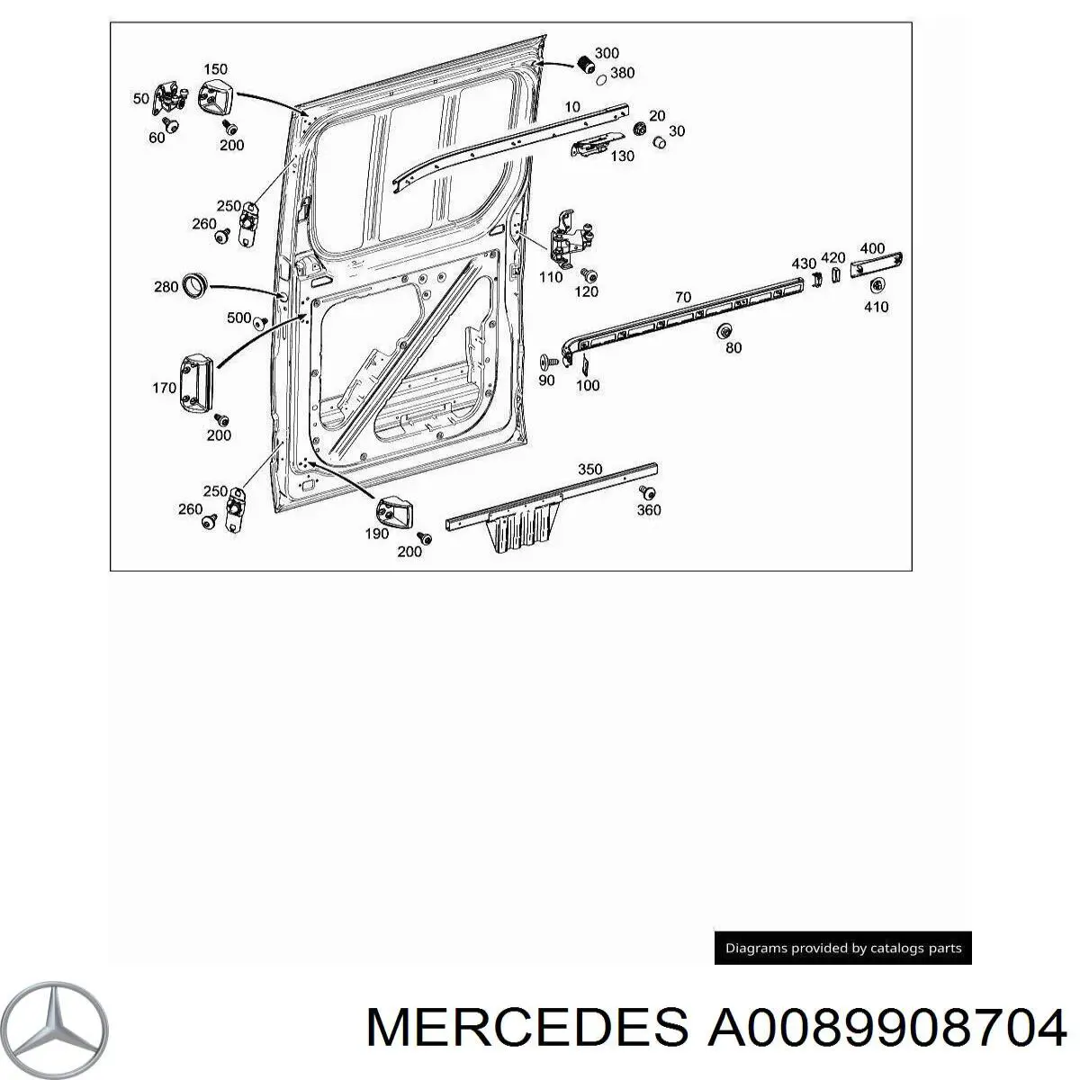  A0089908704 Mercedes