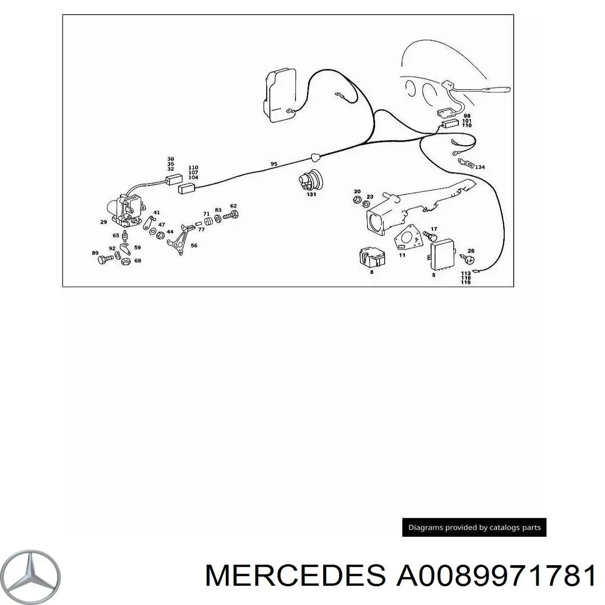  A0089971781 Mercedes