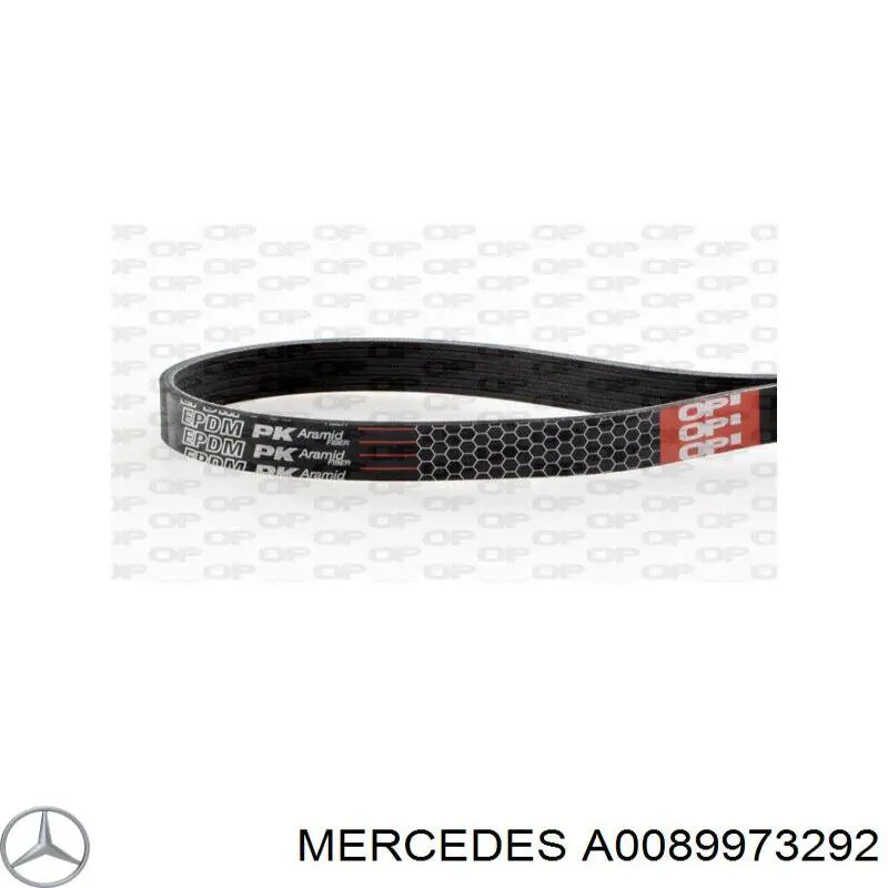 Ремень генератора A0089973292 Mercedes