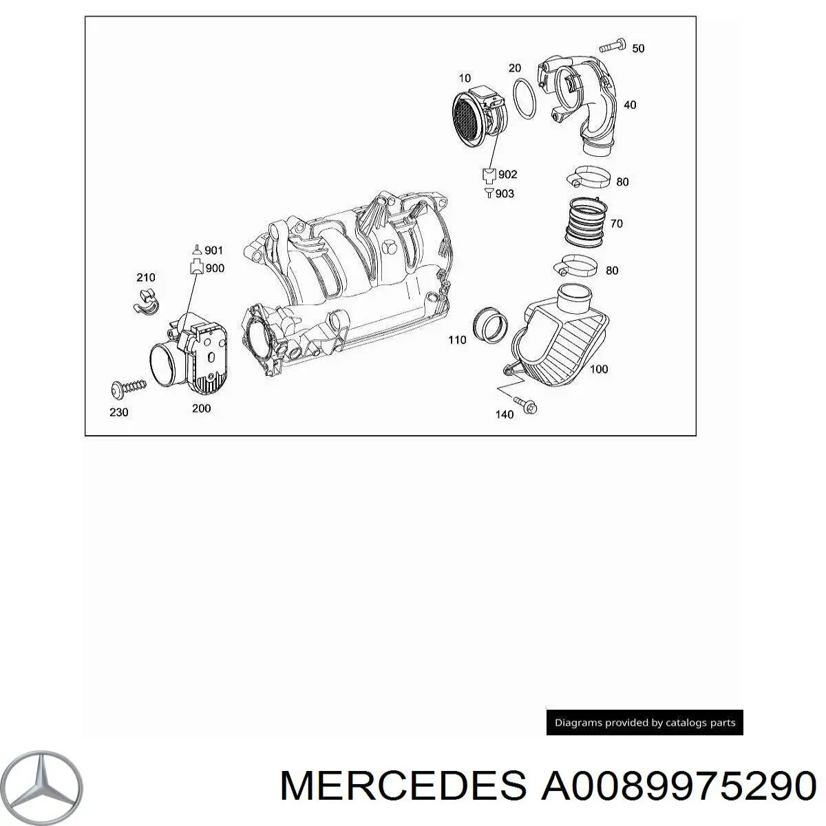 A0089975290 Mercedes 