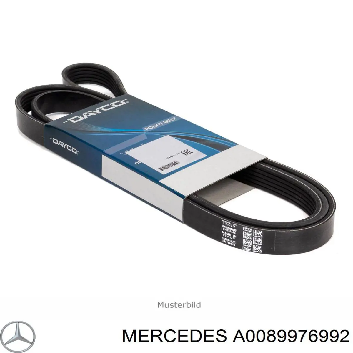Купить A0089976992 Mercedes Ремень генератора