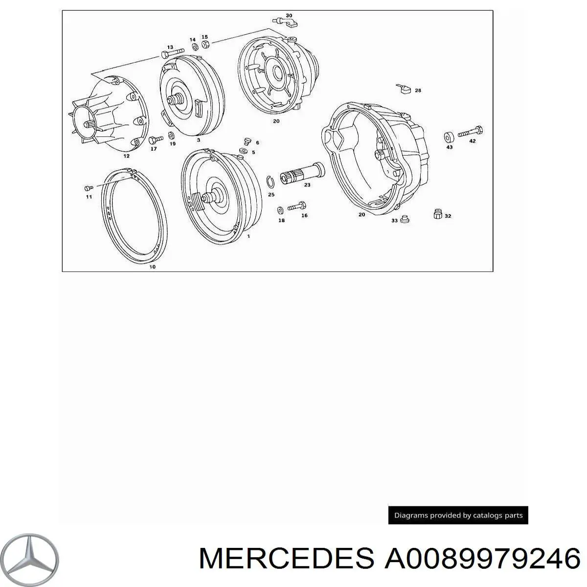 Тяга рулевая в сборе A0089979246 Mercedes