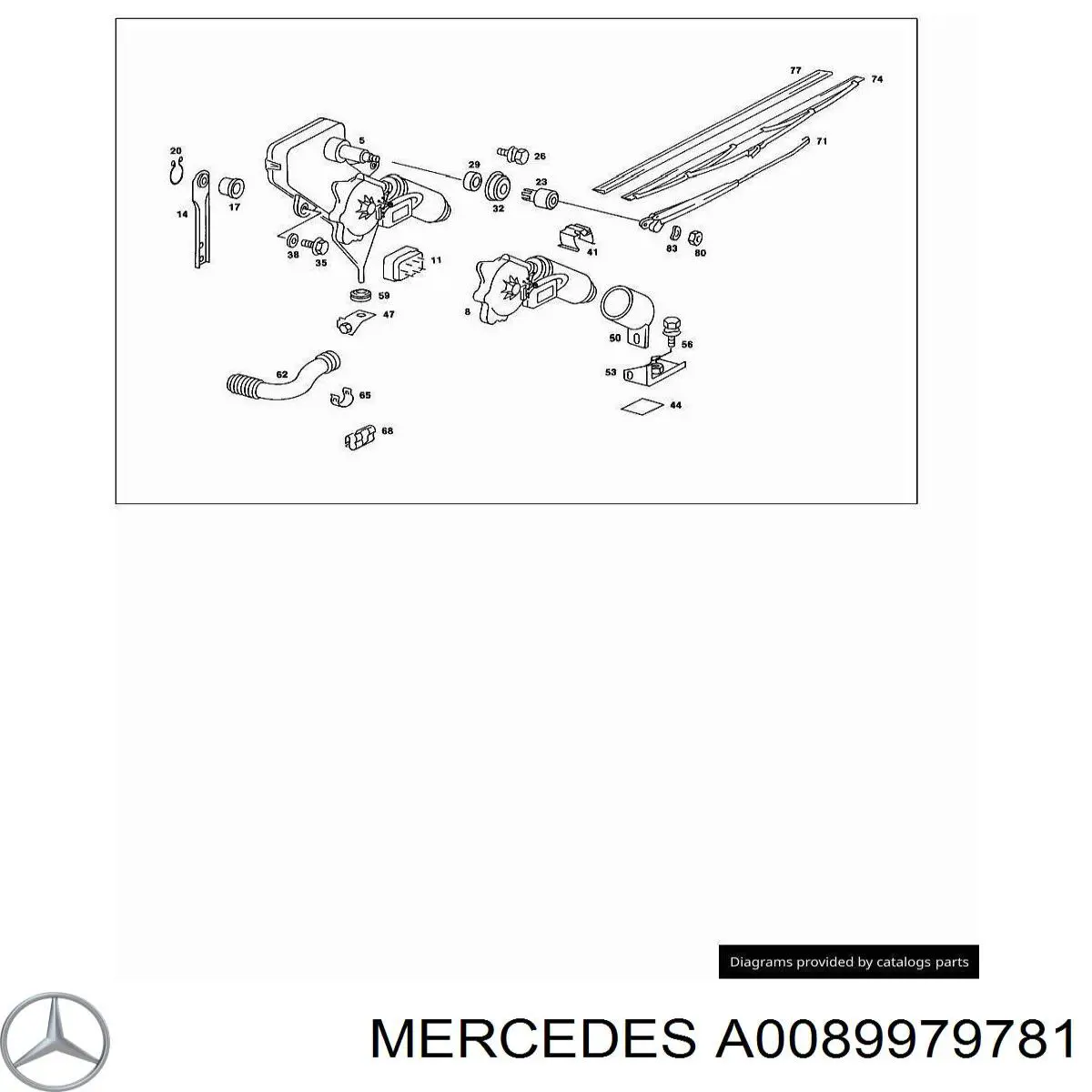 A0089979781 Mercedes 