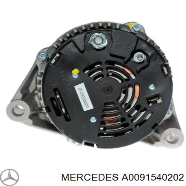 A0091540202 Mercedes генератор