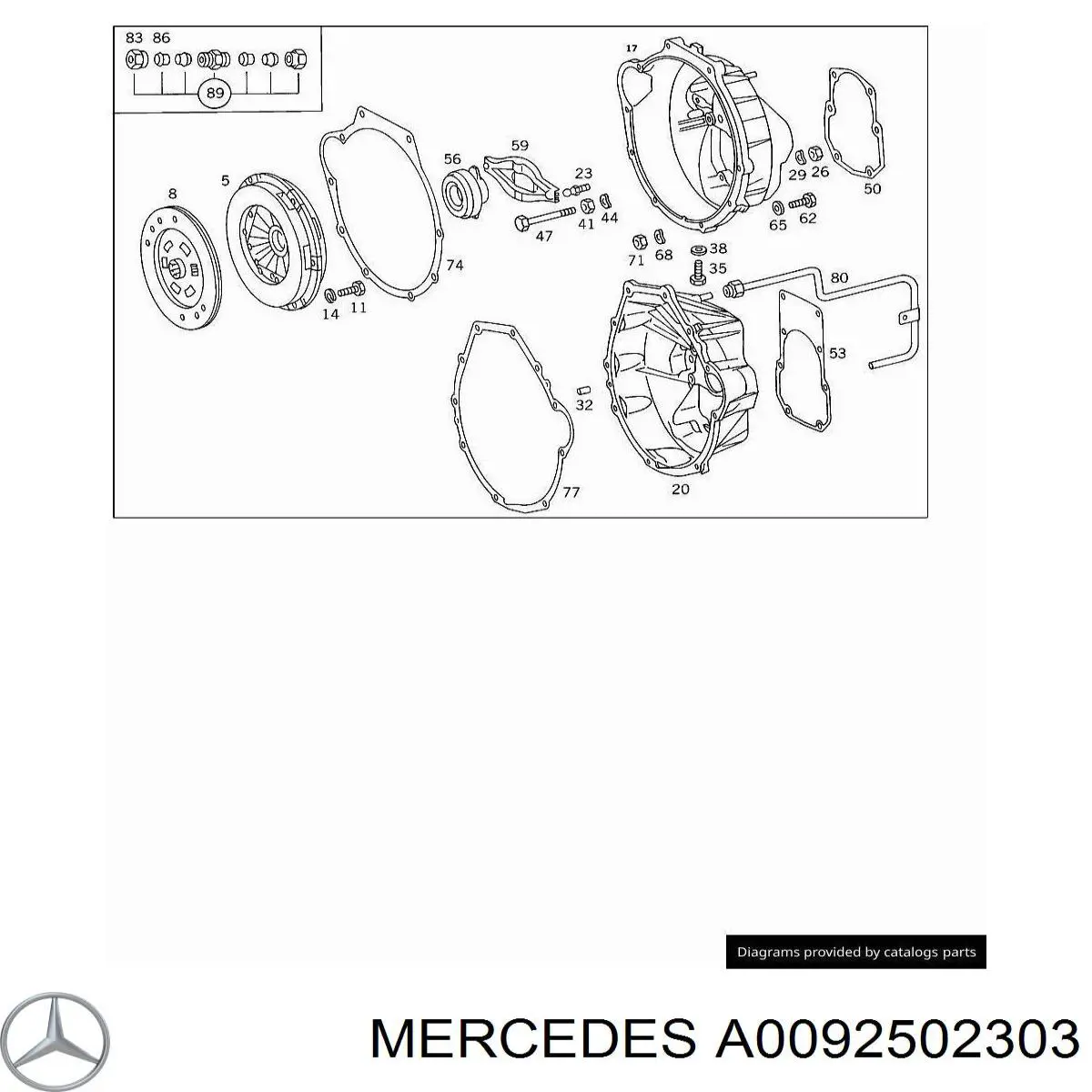 ADU173111 Blue Print disco de embraiagem