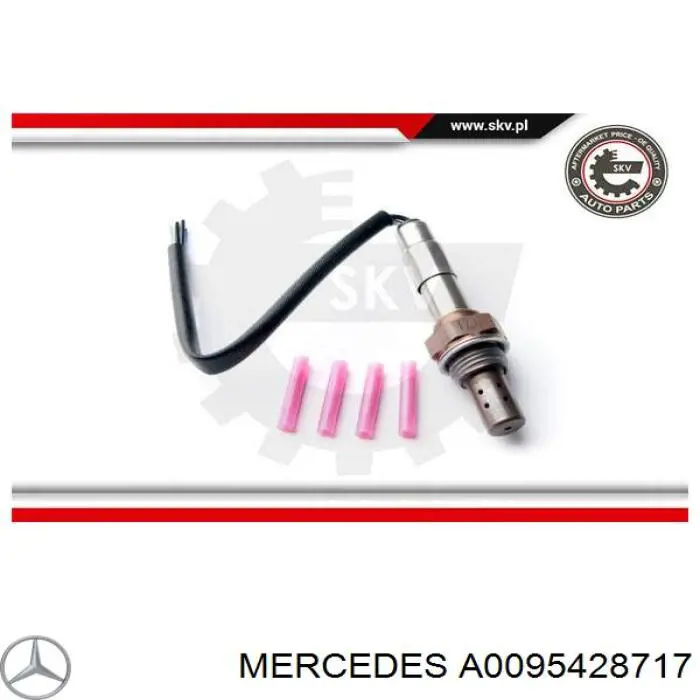Лямбдазонд, датчик кислорода до катализатора Mercedes A0095428717 цена, от 96.80 USD