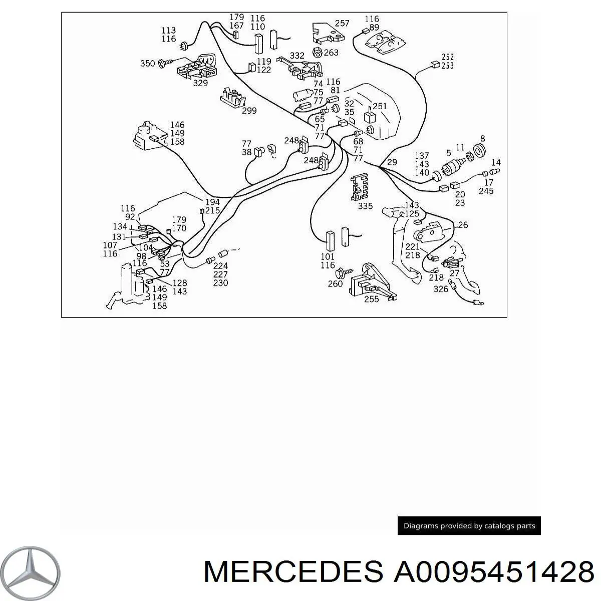  A0095451428 Mercedes