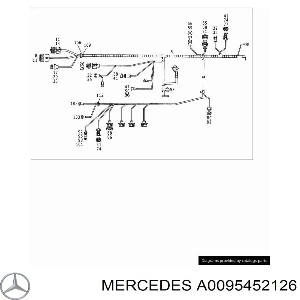  A0095452126 Mercedes