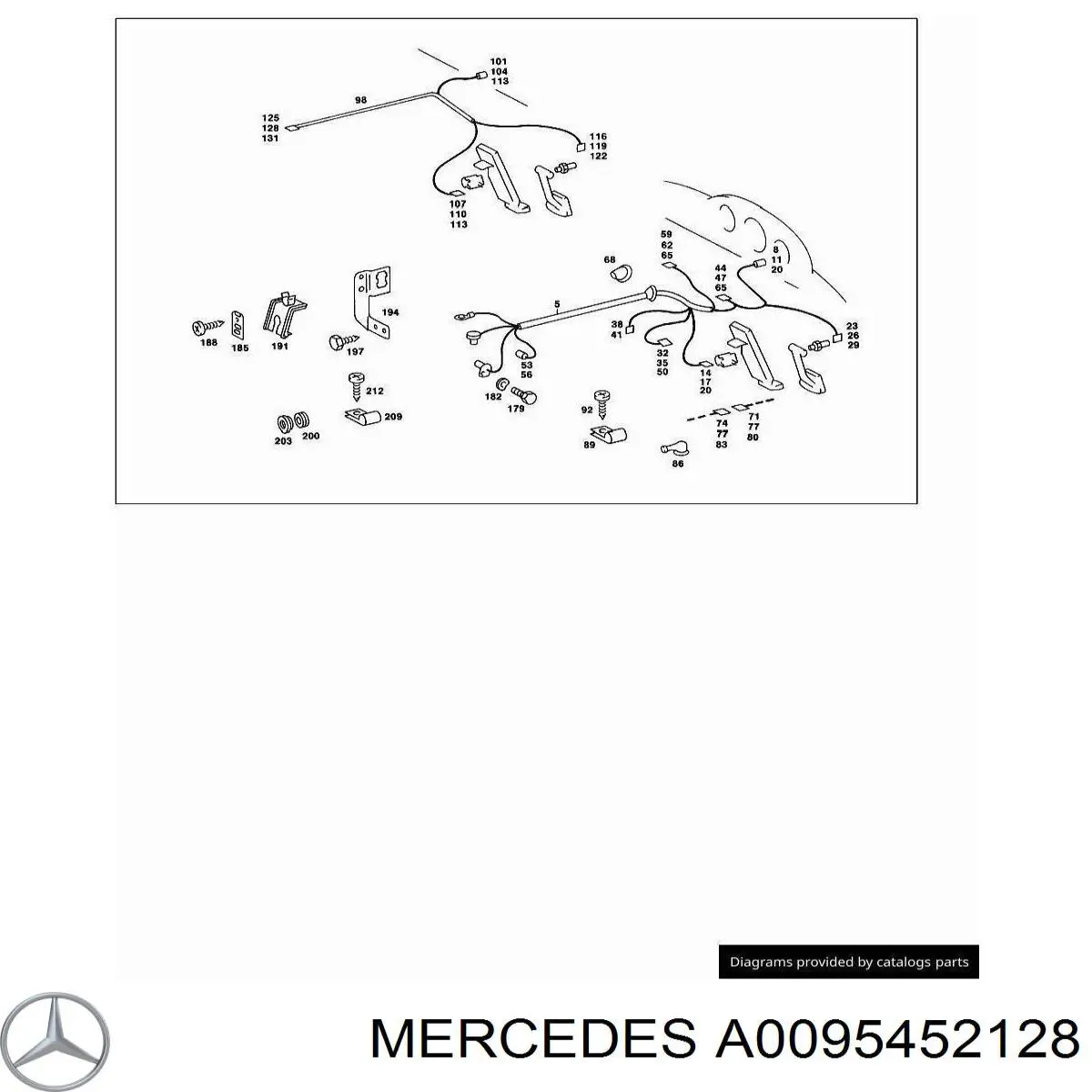 A0095452128 Mercedes 