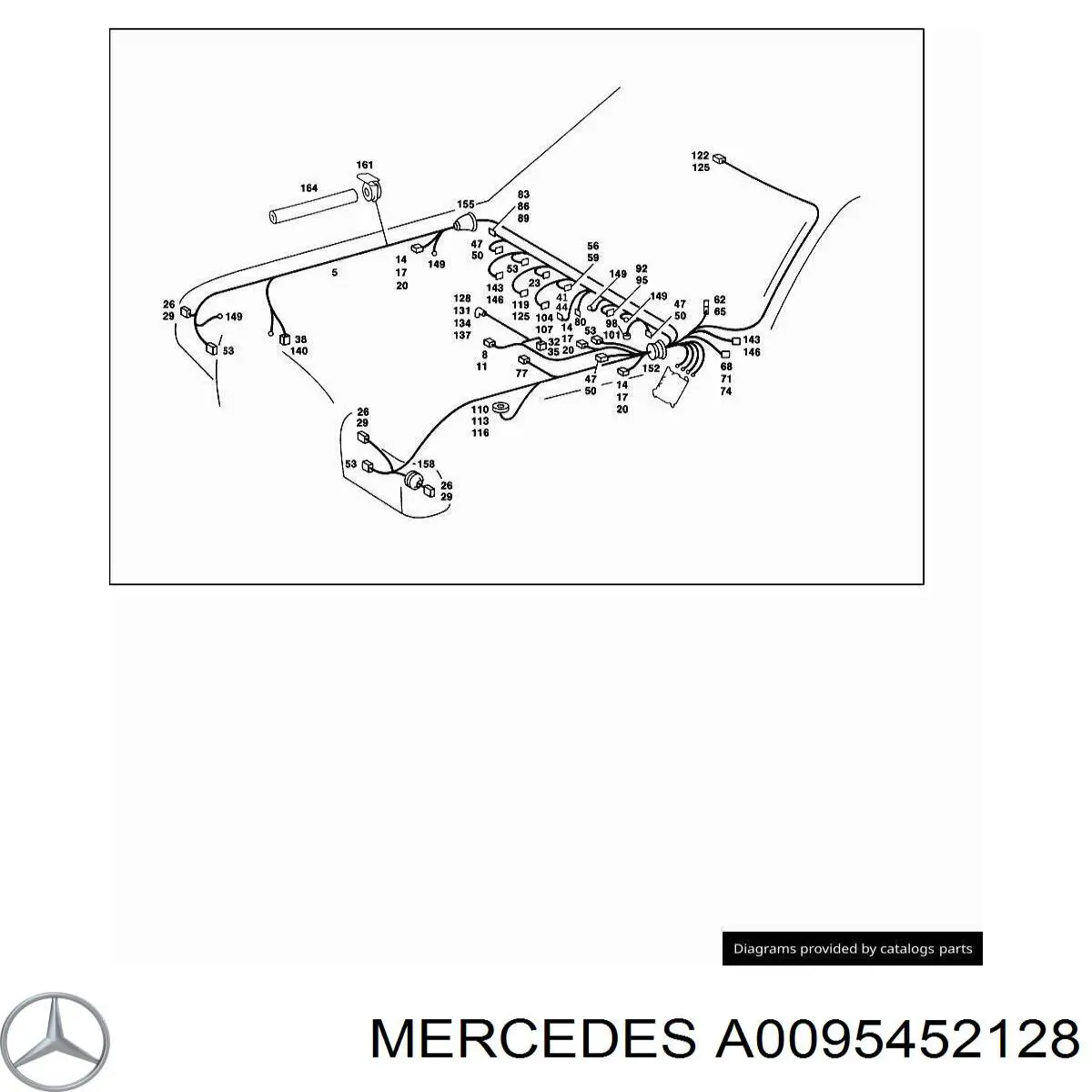  Mercedes A0095452128 цена, от 9.00 USD
