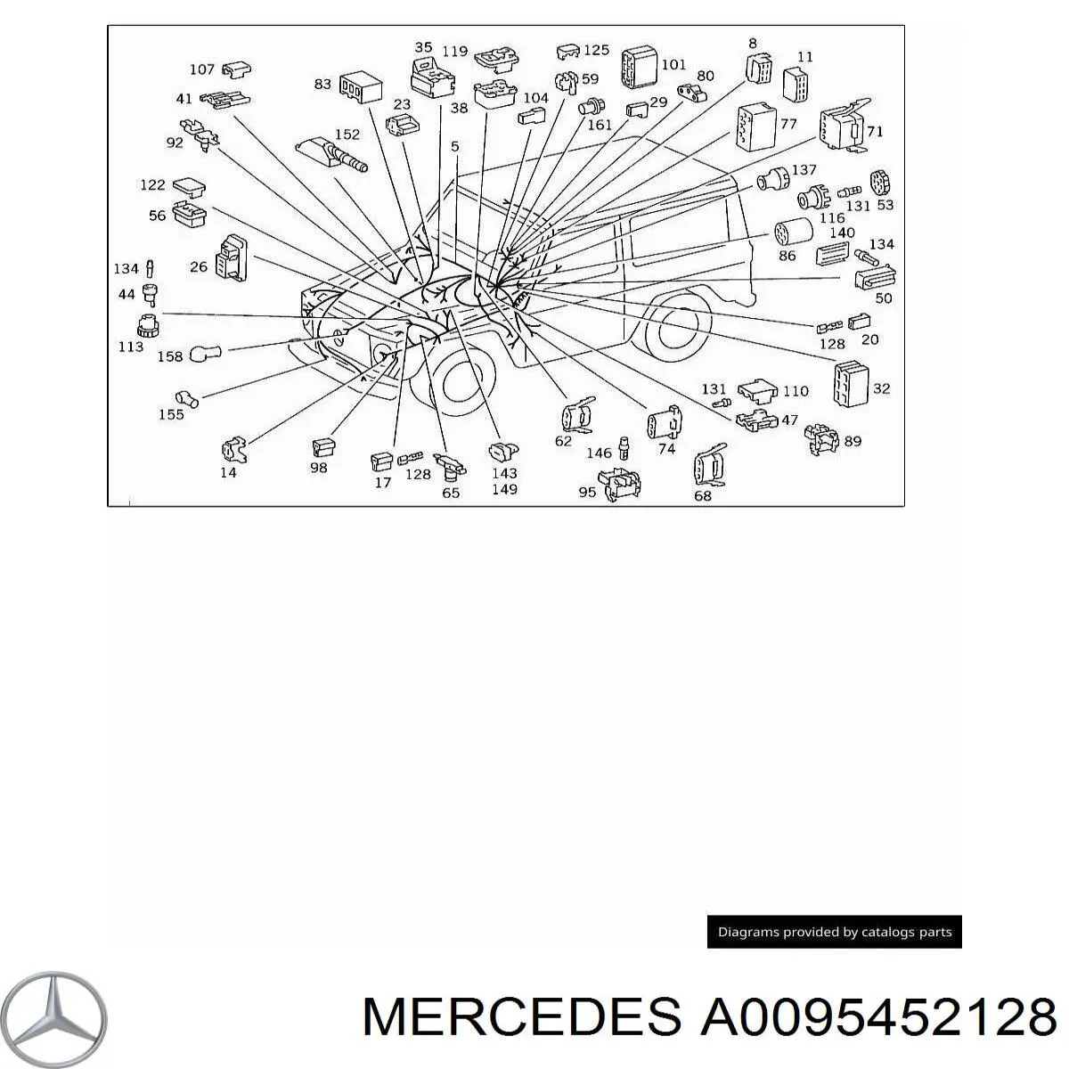  A0095452128 Mercedes