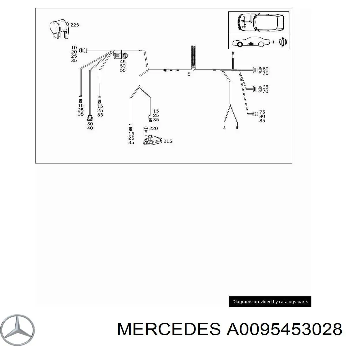  A0095453028 Mercedes