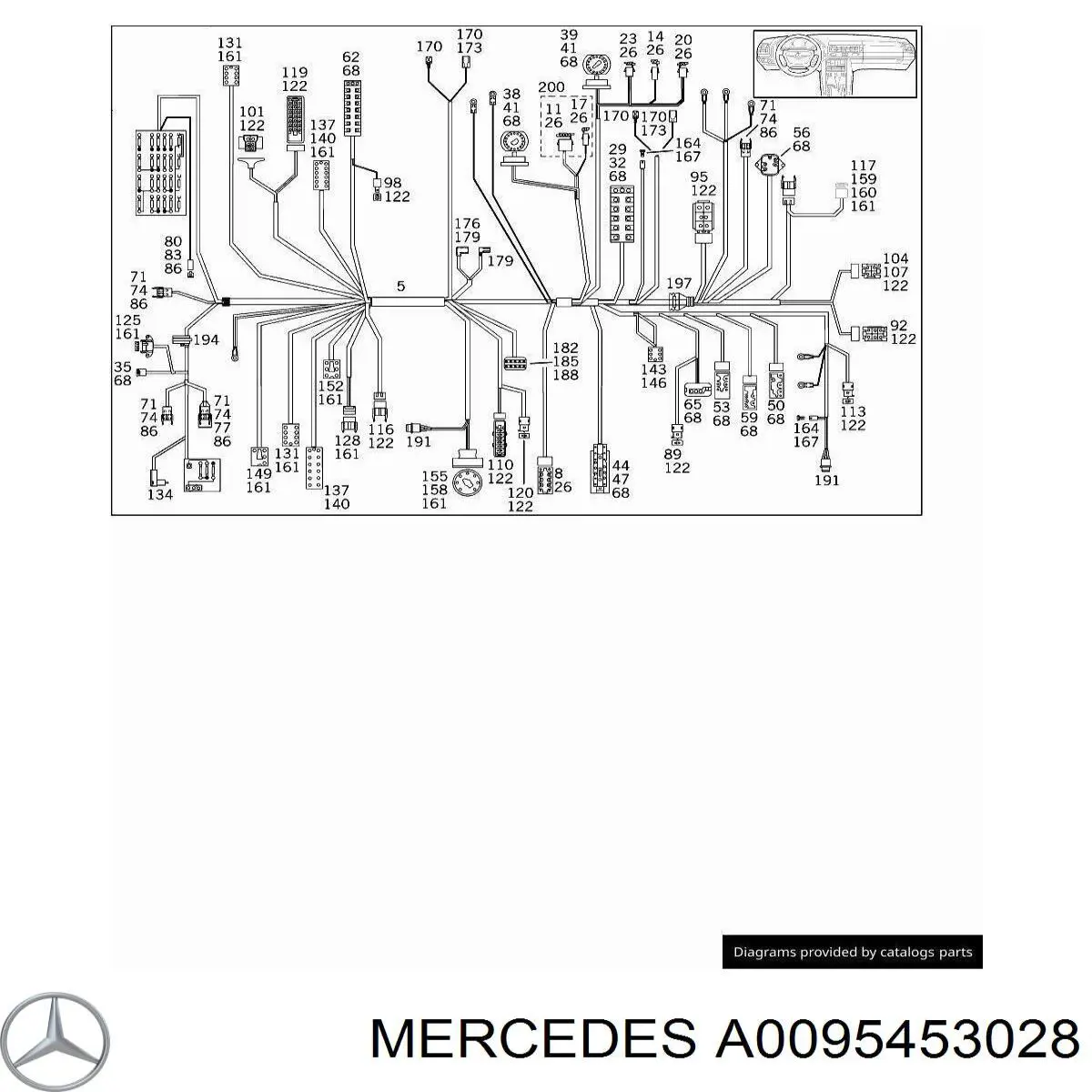  Mercedes A0095453028