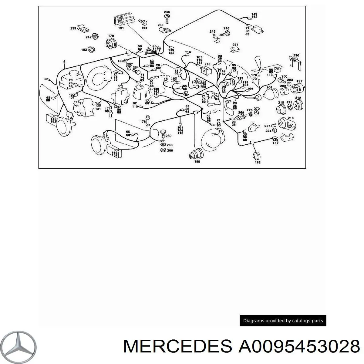  Mercedes A0095453028 цена, от 6.34 USD