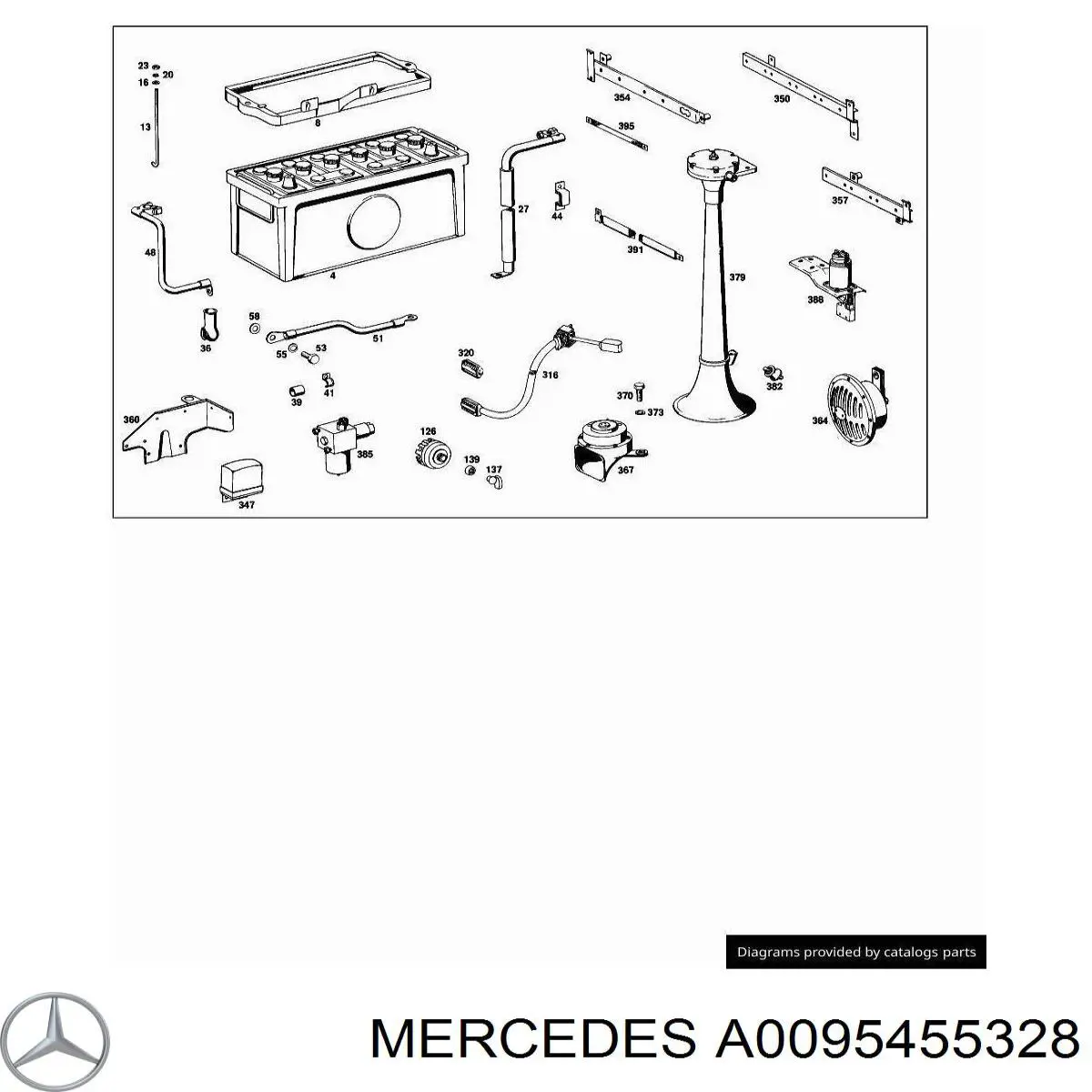 0095455328 Mercedes 