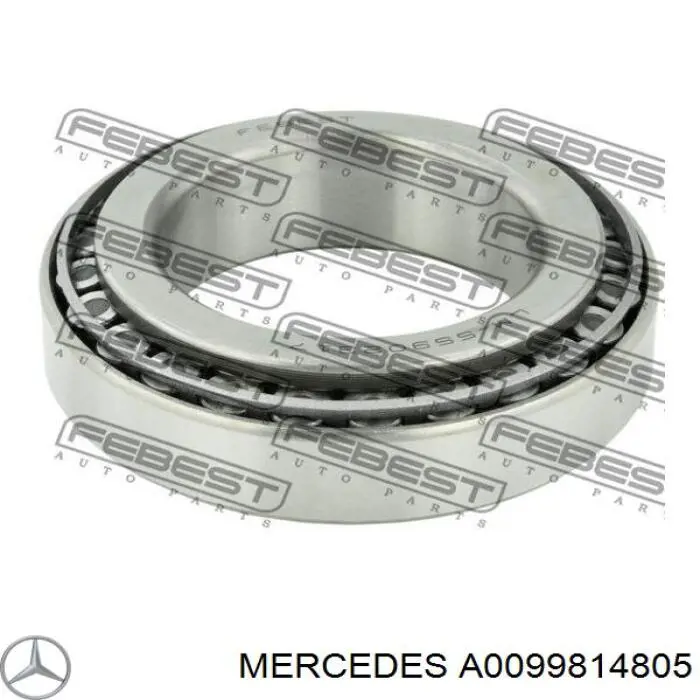 Підшипник маточини передньої A0099814805 Mercedes