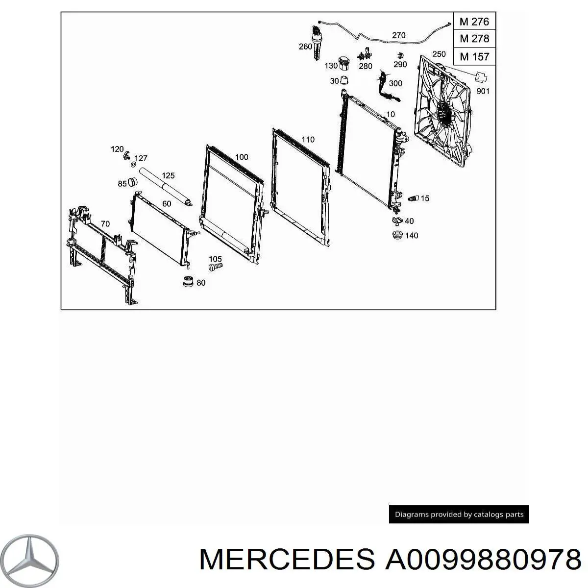 Купить A0099880978 Mercedes 