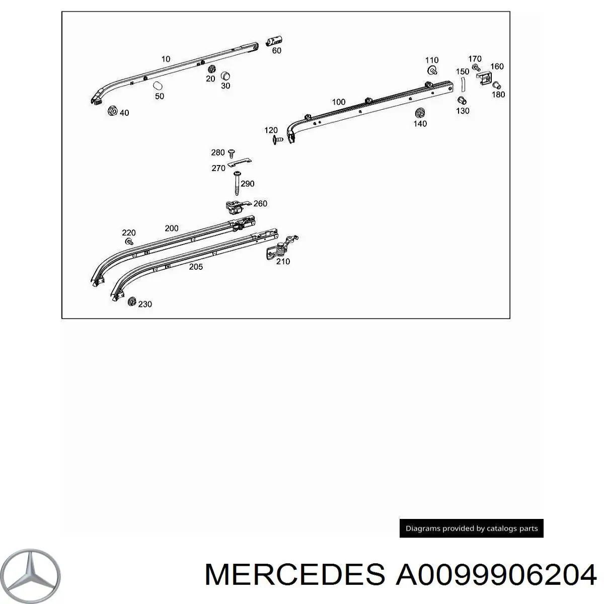  A0099906204 Mercedes