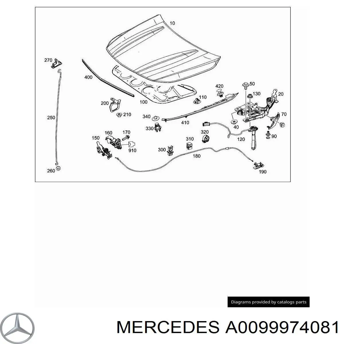 A0099974081 Mercedes 