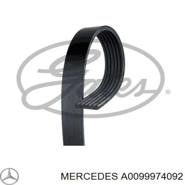 A0099974092 Mercedes ремень генератора
