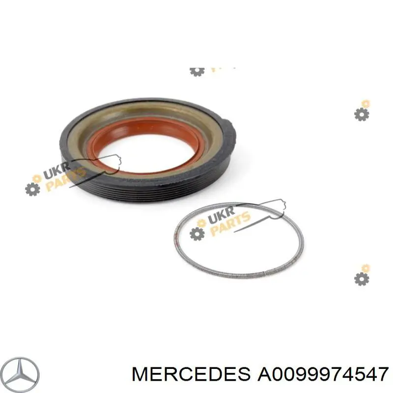 Сальник коленвала двигателя передний A0099974547 Mercedes