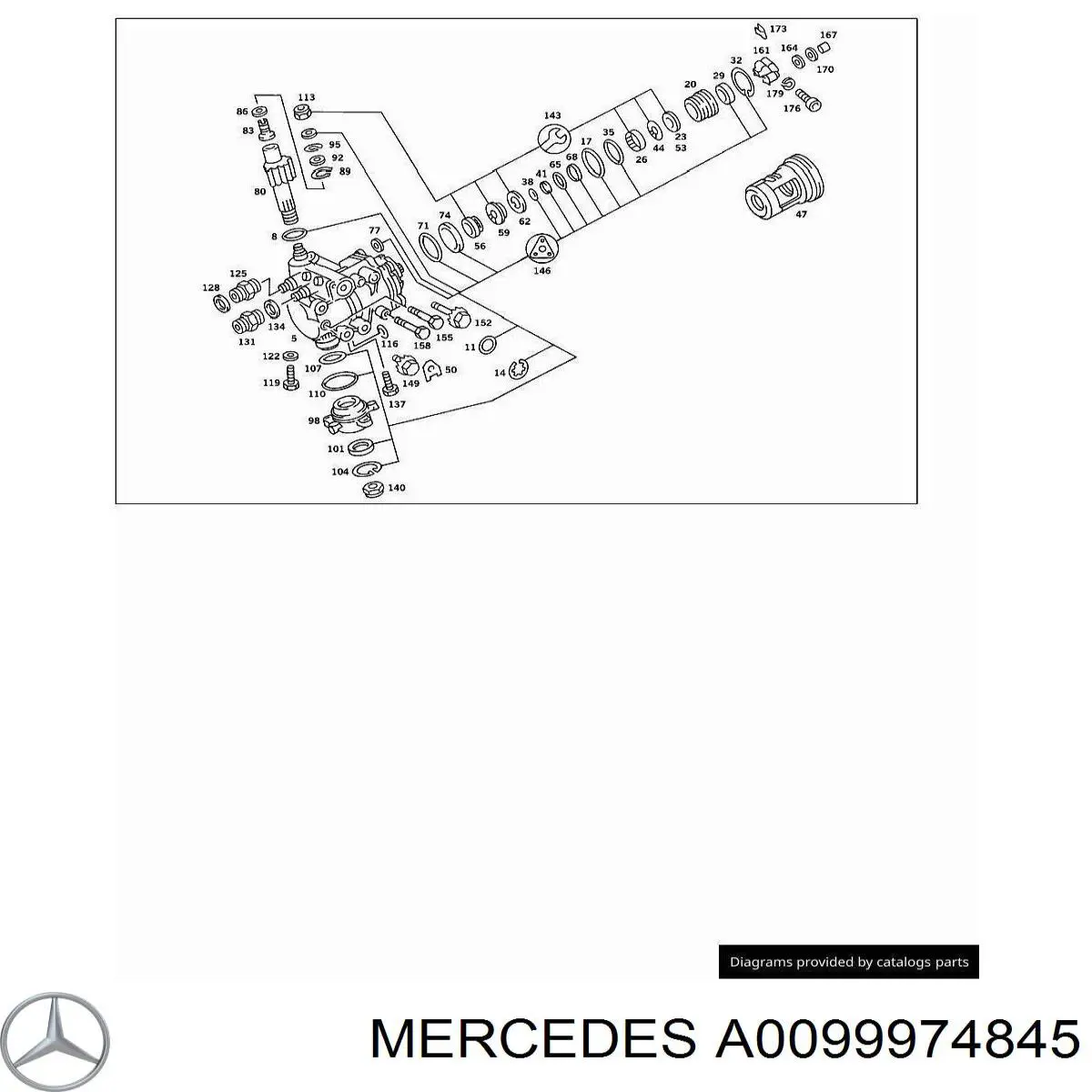  A0099974845 Mercedes