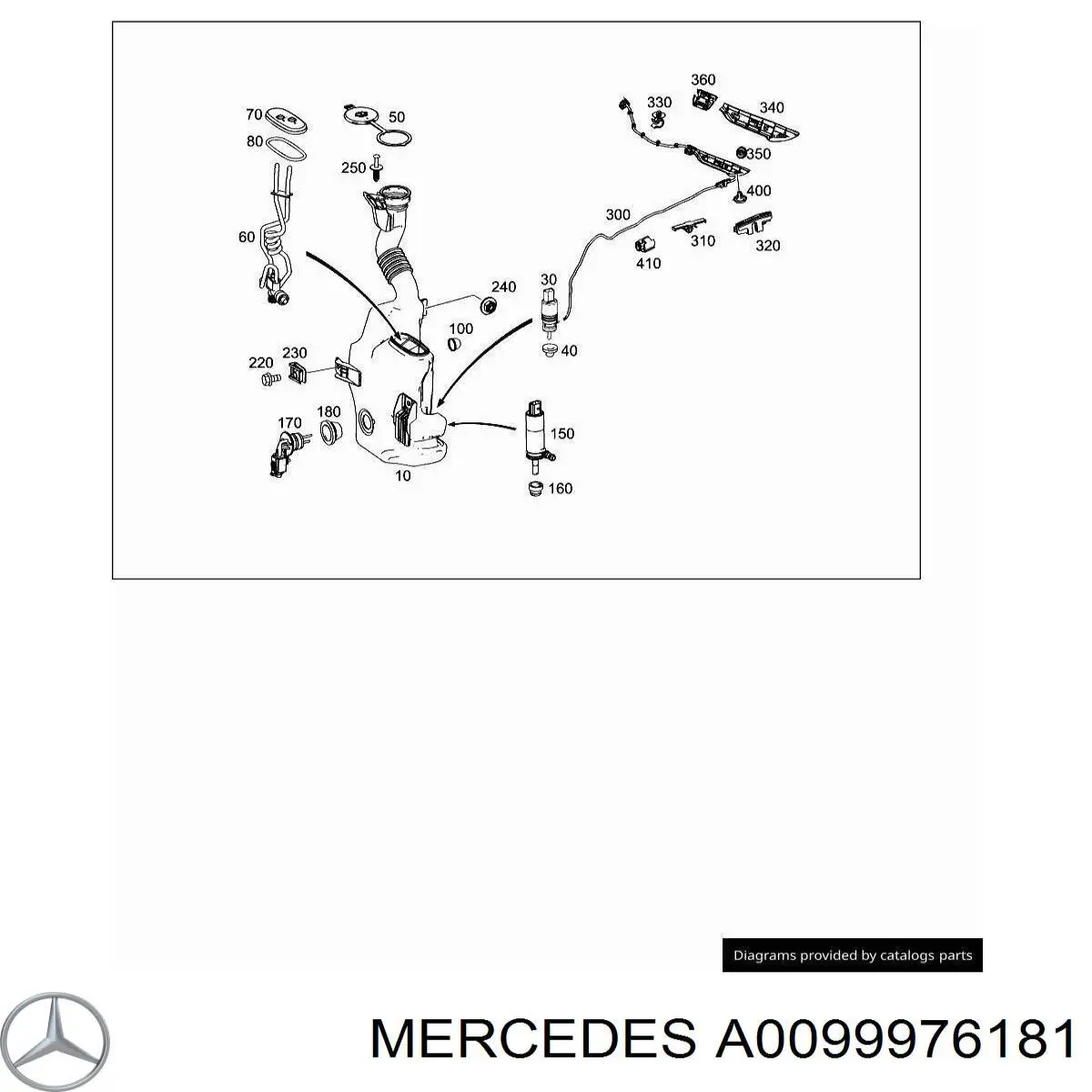 Купить A0099976181 Mercedes 