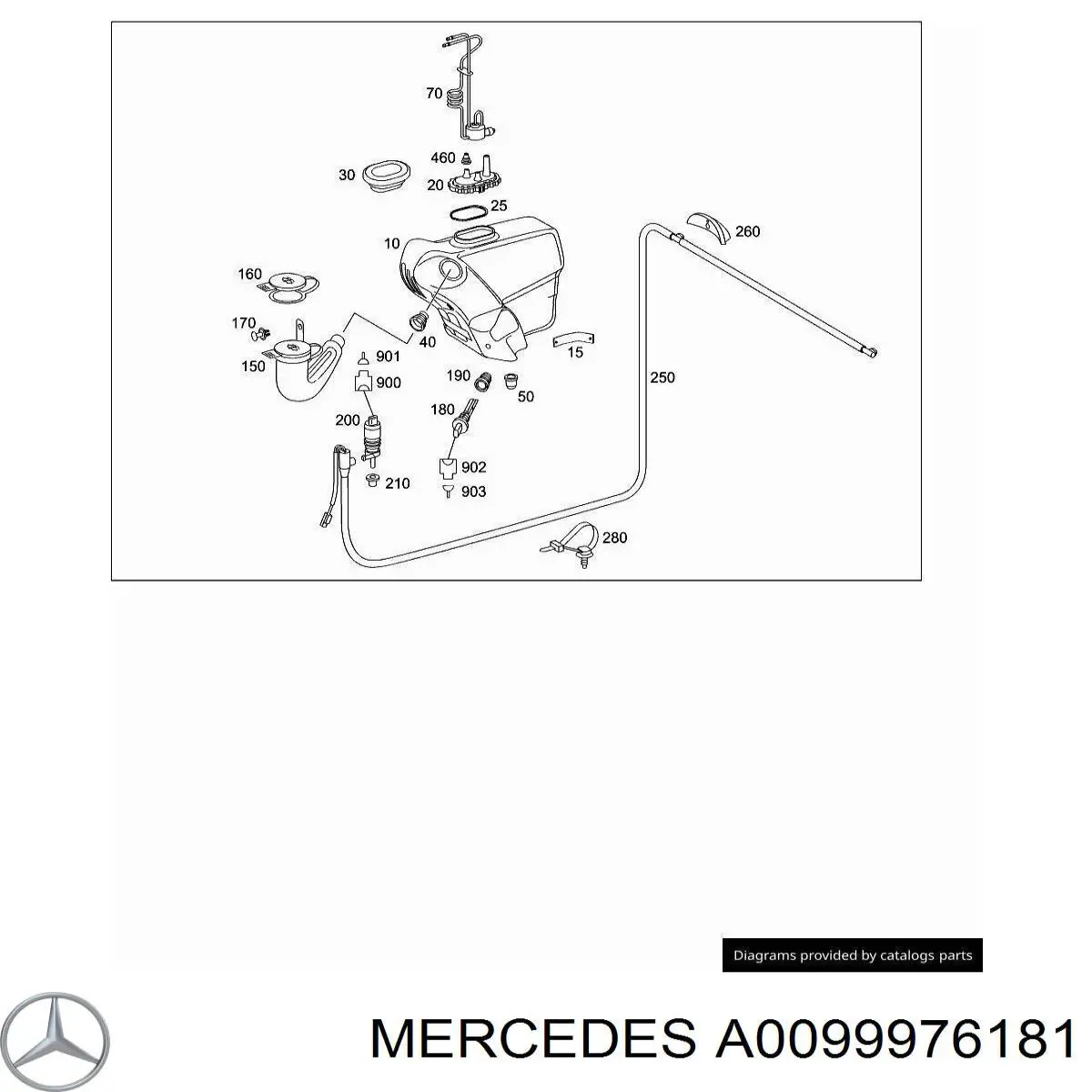  Mercedes A0099976181 цена, от 0.24 USD