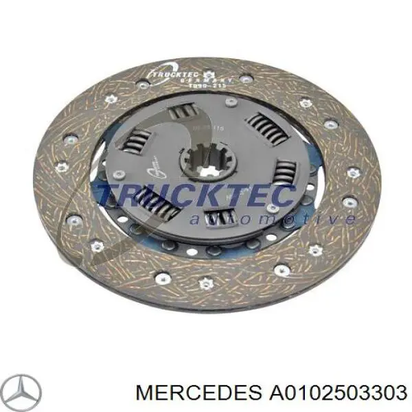A0102503303 Mercedes диск сцепления