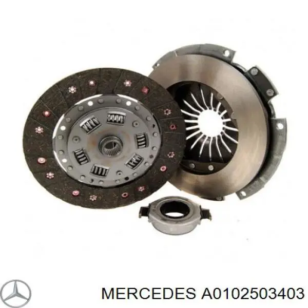 Купить 0012501503 Mercedes Диск сцепления