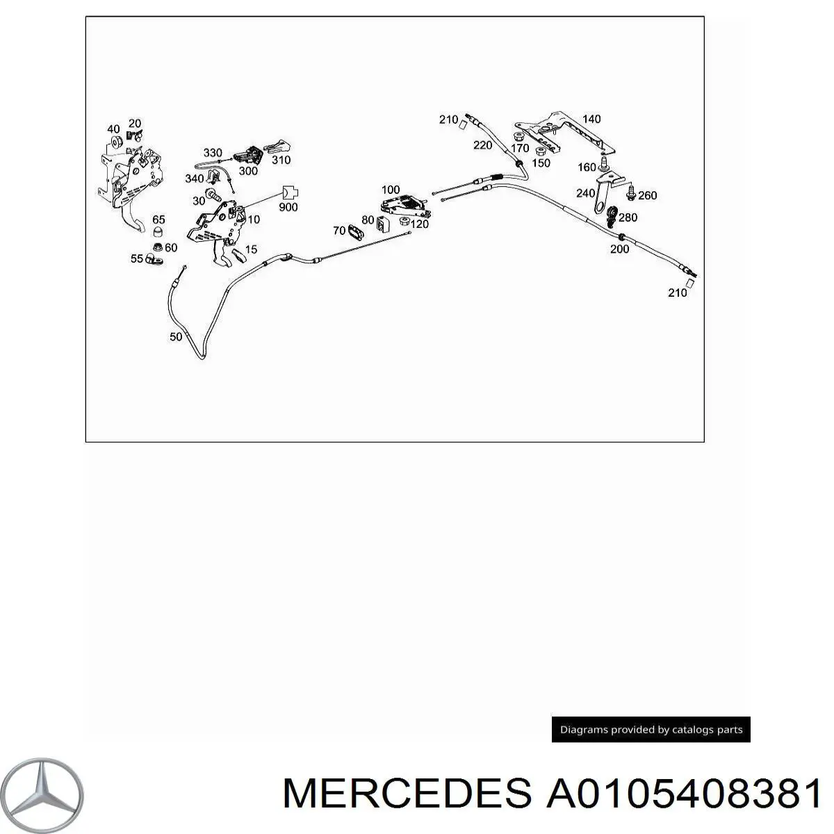 0105408381 Mercedes 