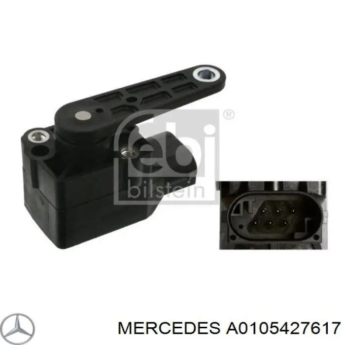 A0105427617 Mercedes датчик уровня положения кузова передний правый