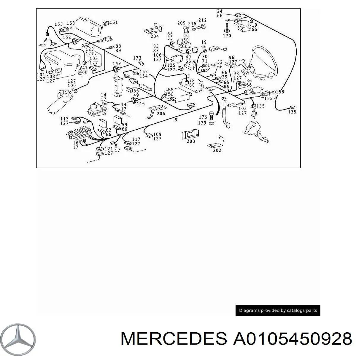 A0105450928 Mercedes 