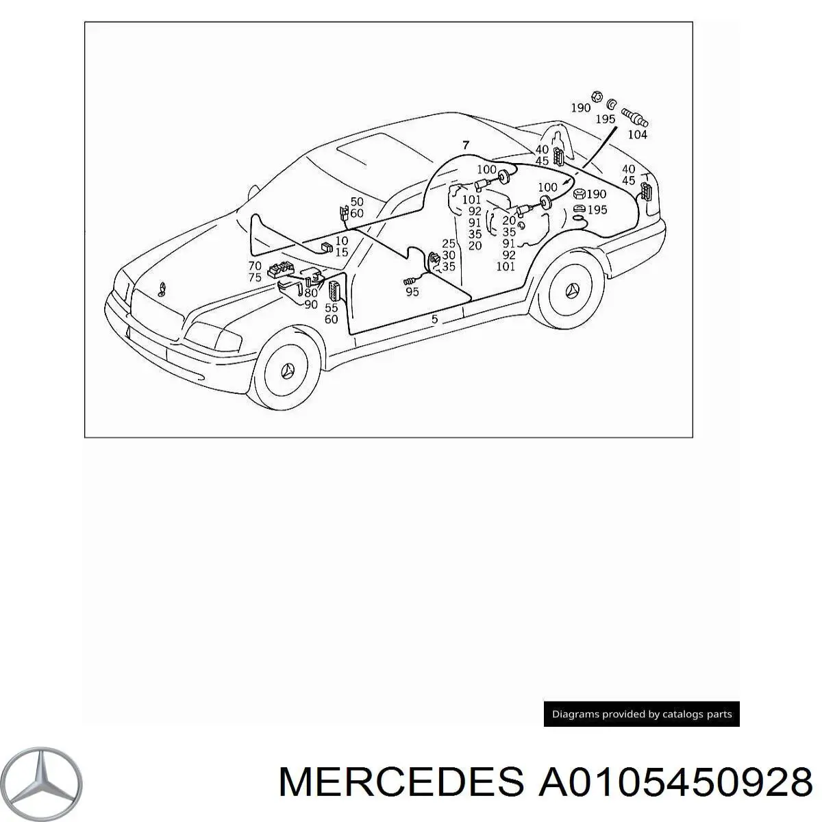  A0105450928 Mercedes
