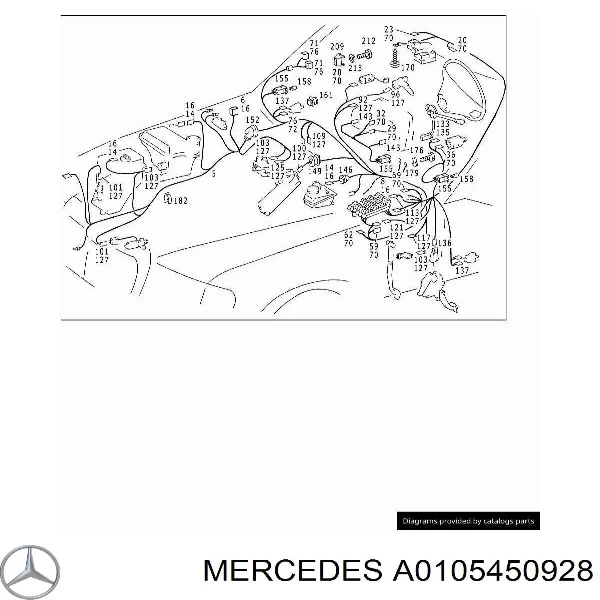  Mercedes A0105450928
