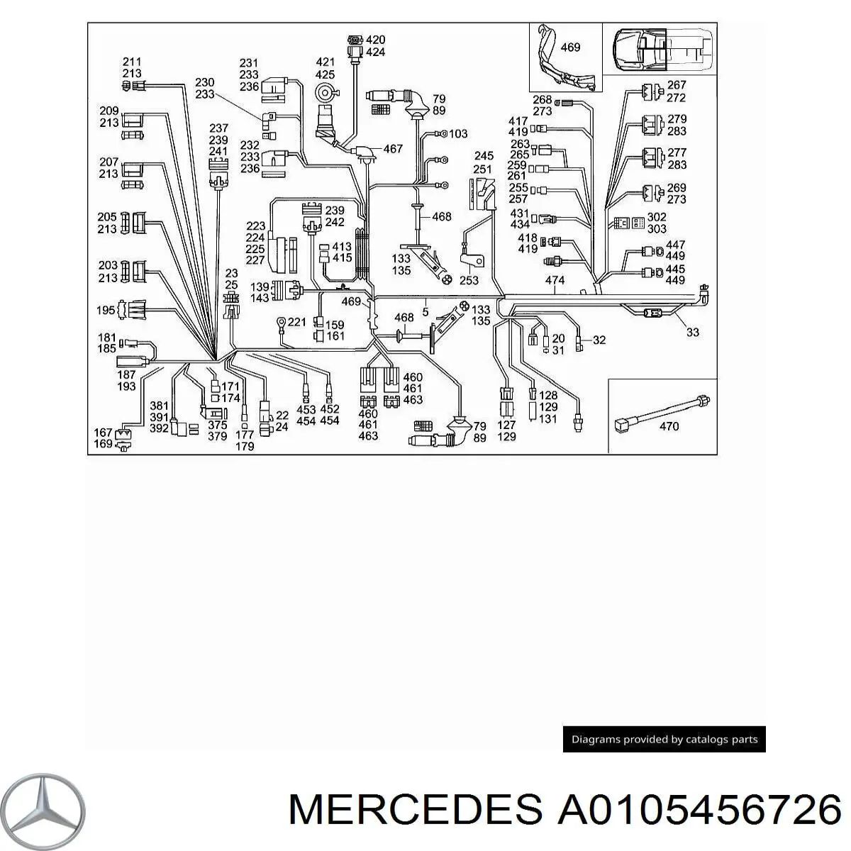 A0105456726 Mercedes 