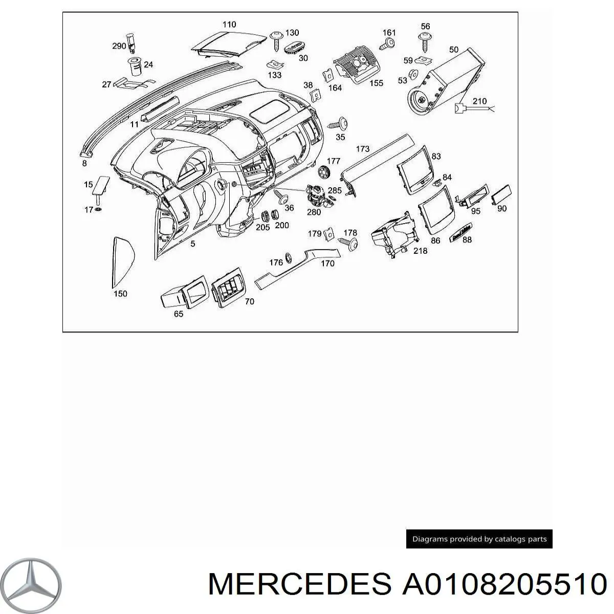  0108205510 Mercedes