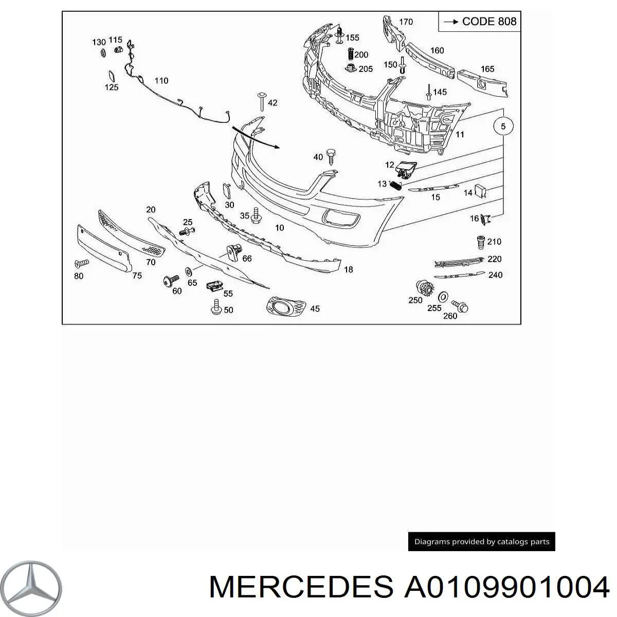 A0109901004 Mercedes 