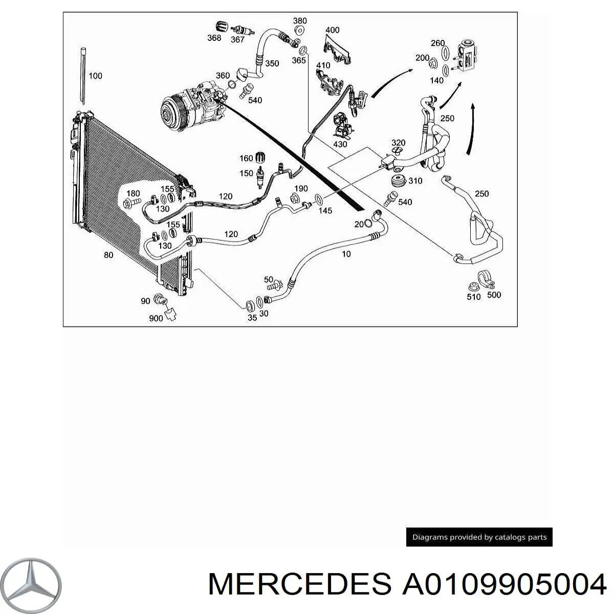  A0109905004 Mercedes