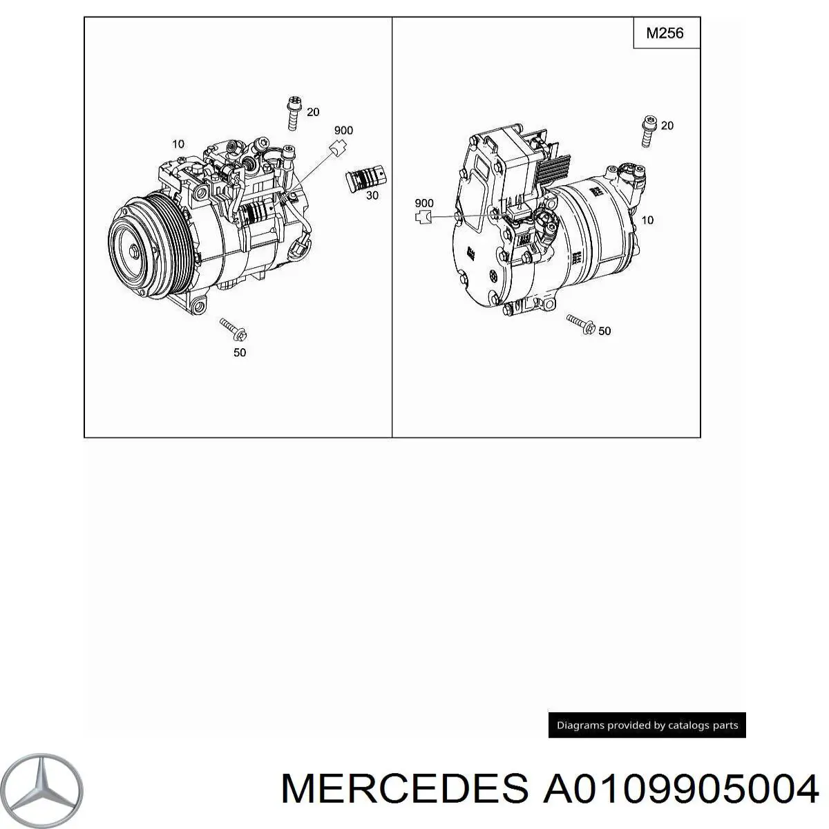 Купить A0109905004 Mercedes 