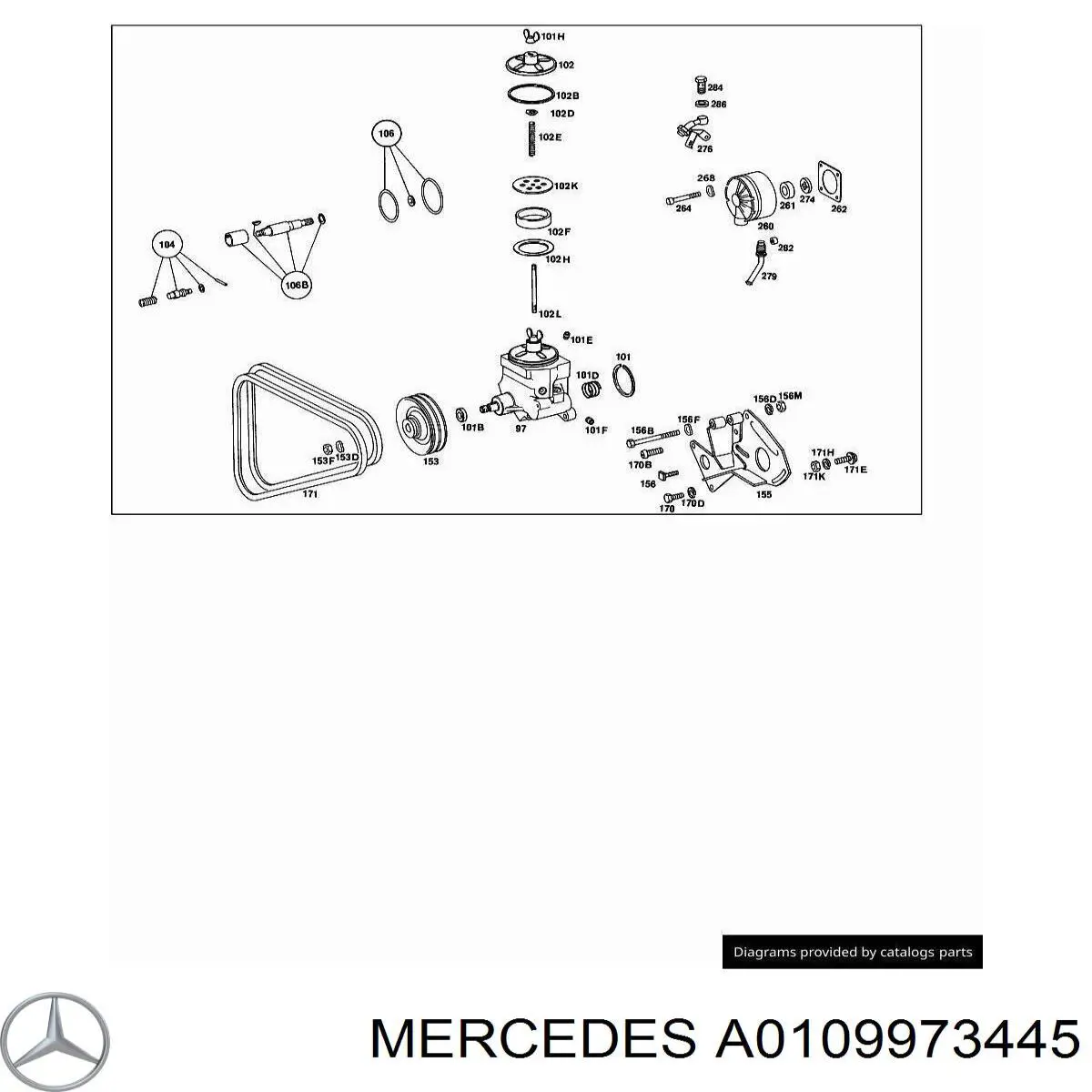 A0109973445 Mercedes 