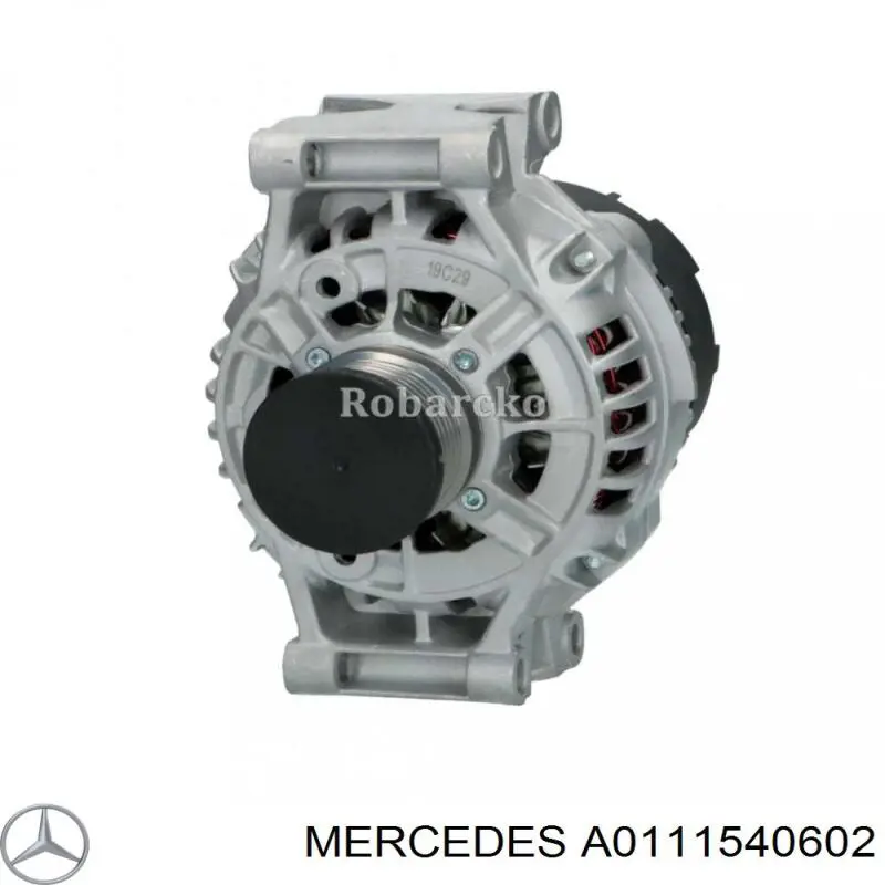 A0111540602 Mercedes генератор