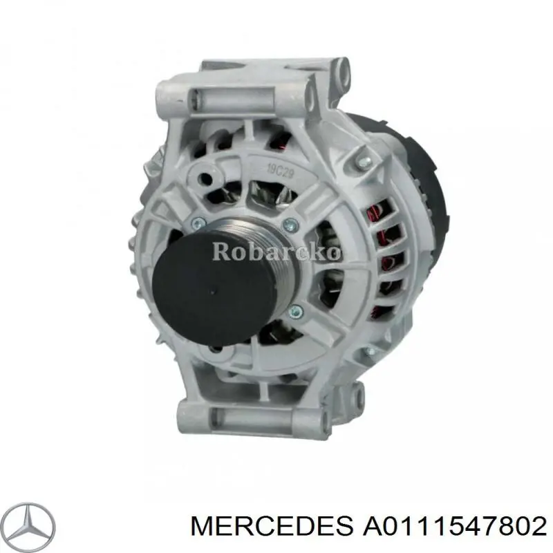 Автомобильный генератор Mercedes A0111547802 цена, от 117.04 USD