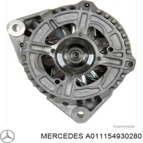 Автомобильный генератор Mercedes 0111548402 цена, от 176.95 USD
