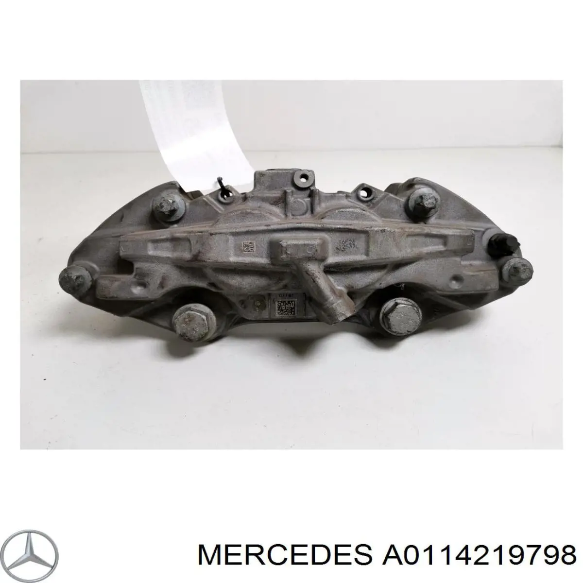 Купить A0114219798 Mercedes Суппорт тормозной передний левый